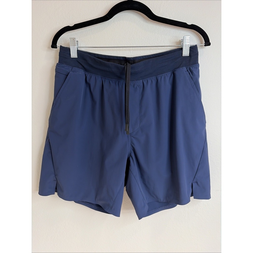 Ten Thousand The Interval Short Mens Medium Navy 6.5‎ inch Inseam Lined